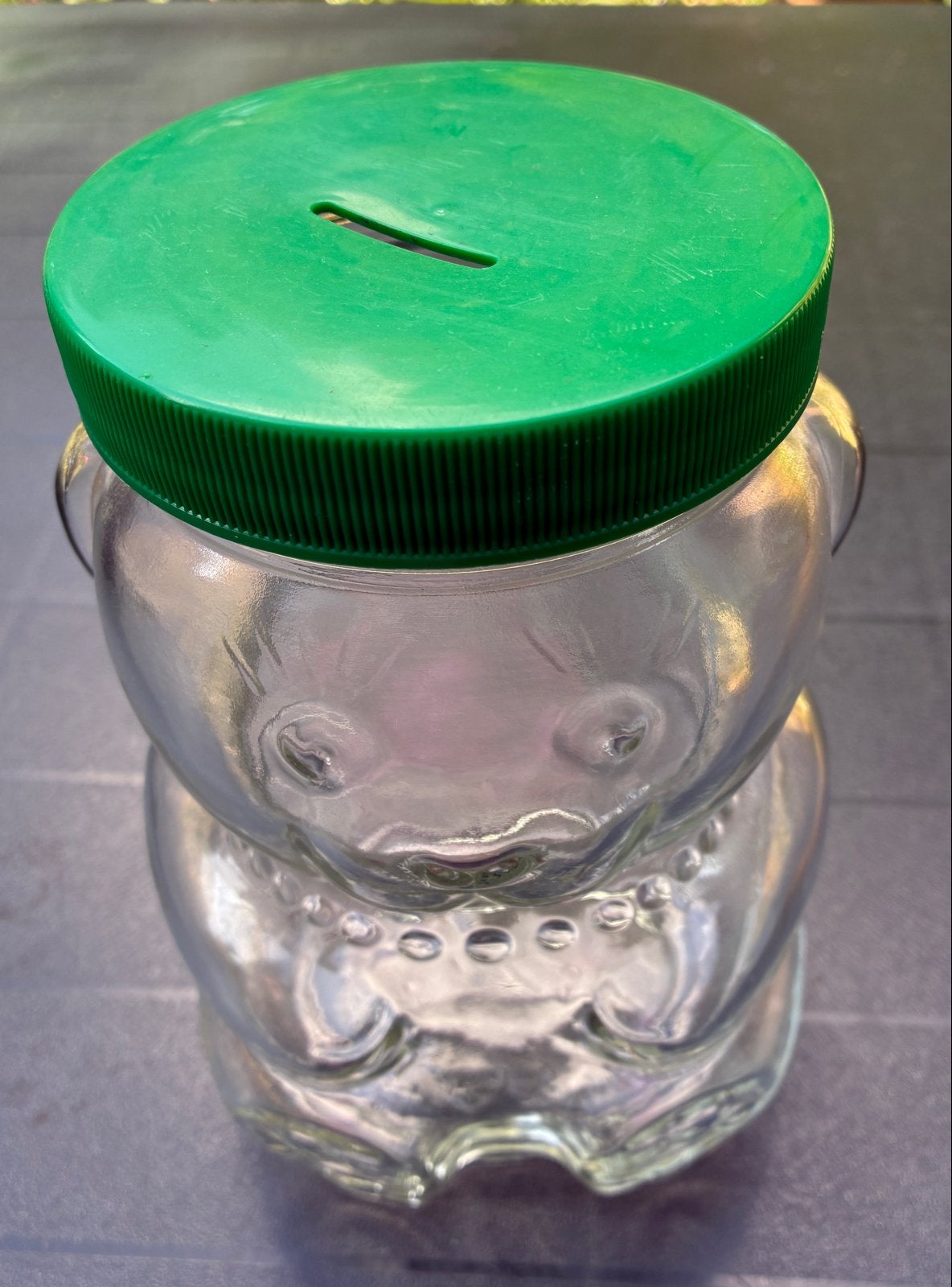 Vintage Kraft Pindakaas Momma Beer Pot met Spaarpotdeksel, Ophalen of Verzenden, Gebruikt, Overige materialen, Dier