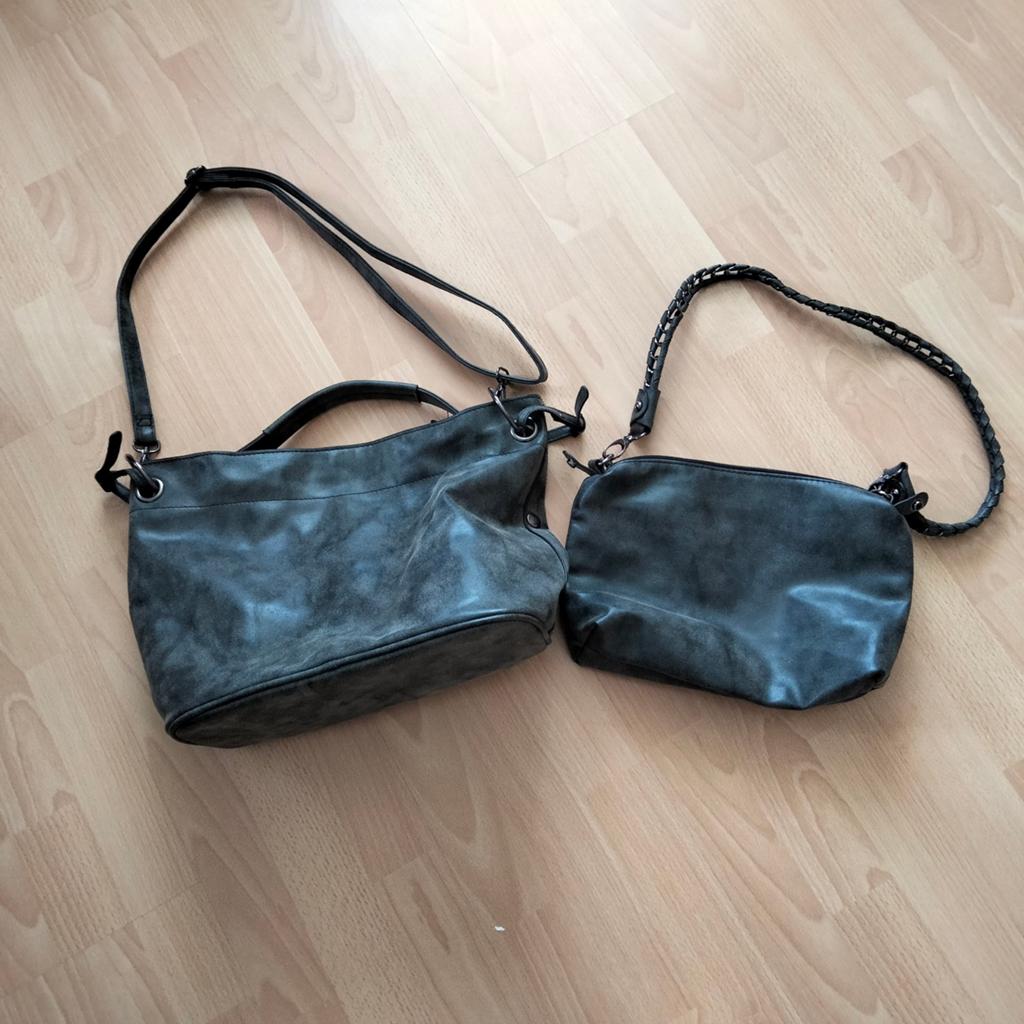Eleganci Royale tas met Bag-in-Bag - Zo goed, Ophalen of Verzenden, Zo goed als nieuw, Grijs, Handtas