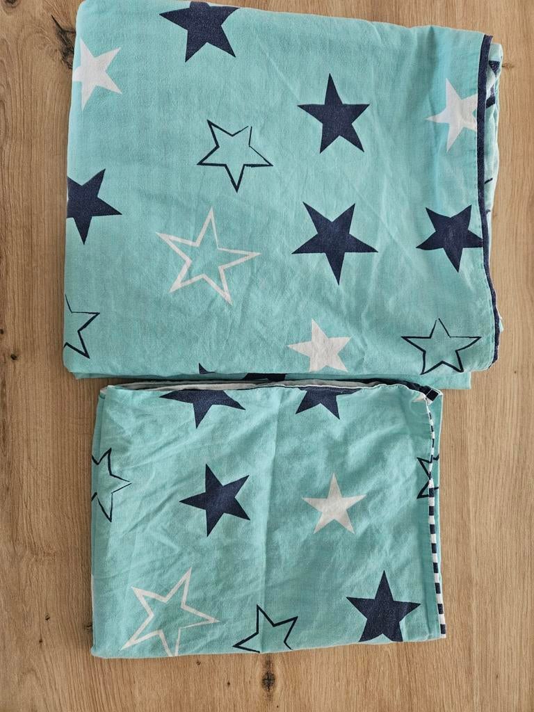 Hema Dekbedovertrek met sloop 110x140 cm sterren, Huis en Inrichting, Ophalen of Verzenden