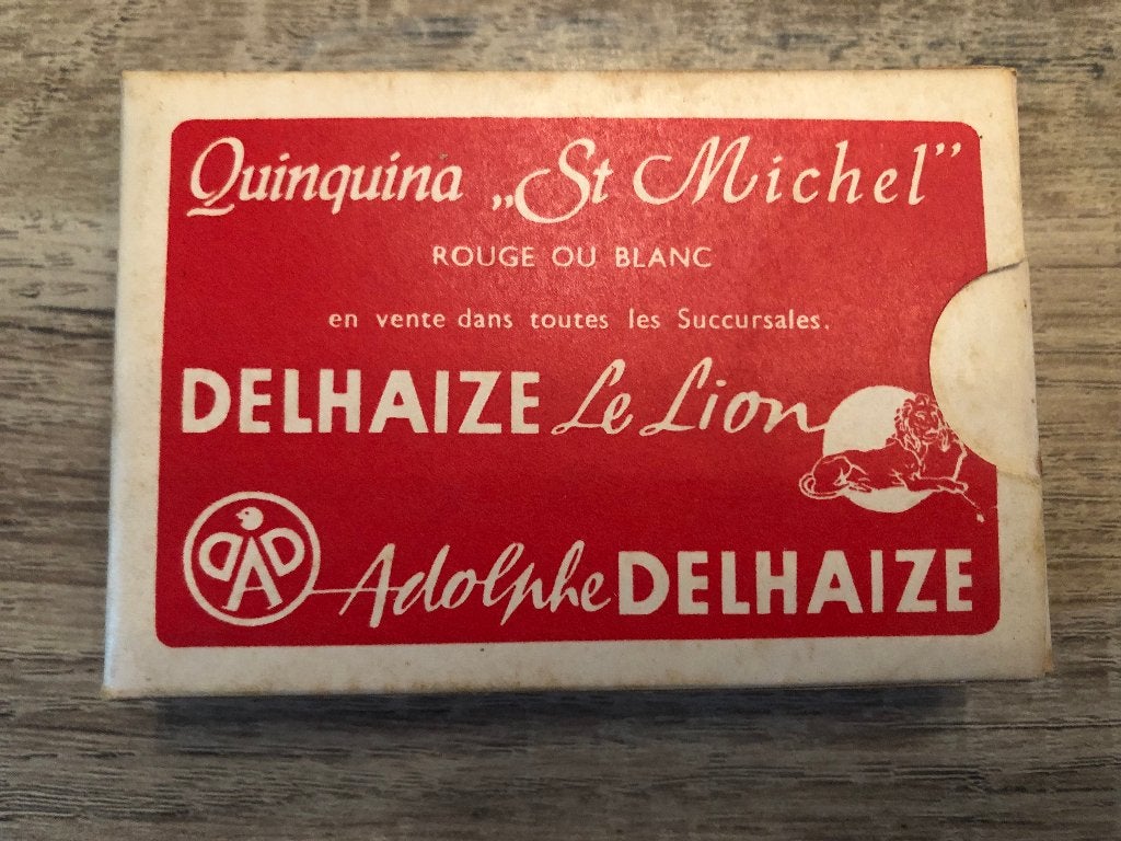 speelkaarten St Michel / Delhaize, Ophalen of Verzenden, Zo goed als nieuw, Speelkaart(en)
