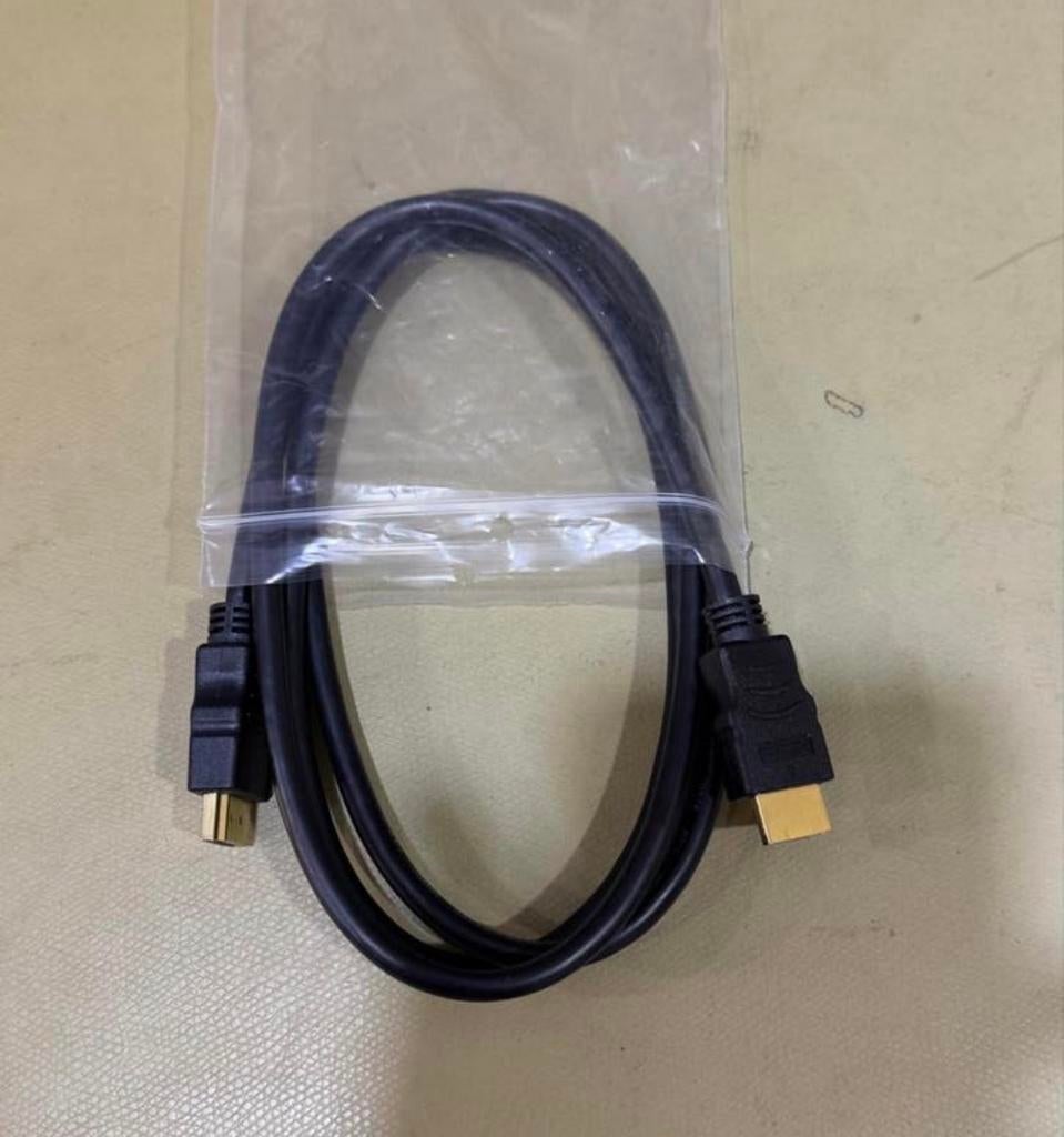 Nieuwe HDMI kabel 1.5m met vergulde connectoren, Ophalen of Verzenden, Nieuw, Minder dan 2 meter, HDMI-kabel