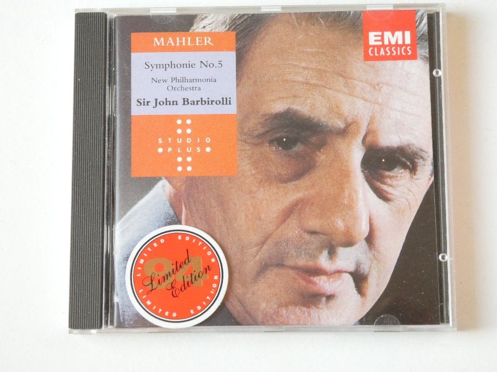 Mahler, Sir John Barbirolli – Symphony No.5, Verzenden, Romantiek, Gebruikt, Orkest of Ballet