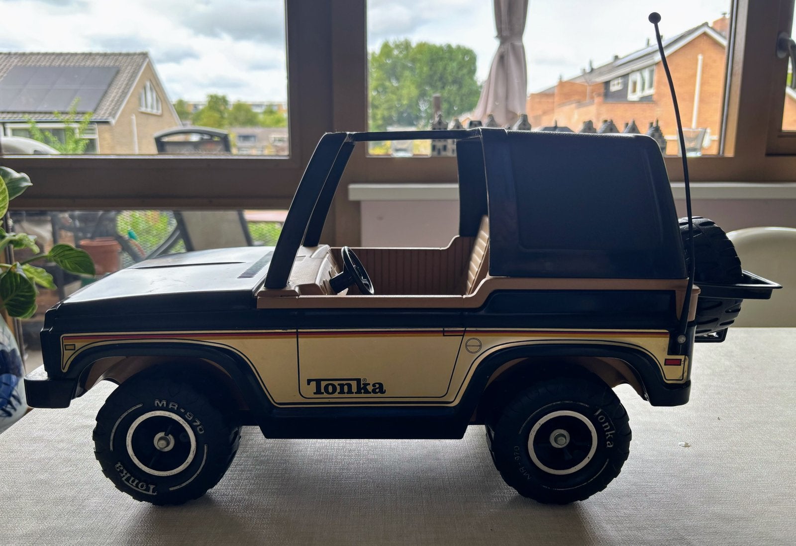 1970s Vintage Tonka Jeep Bronco MR-970 4 x 4 Truck, Ophalen of Verzenden, Gebruikt