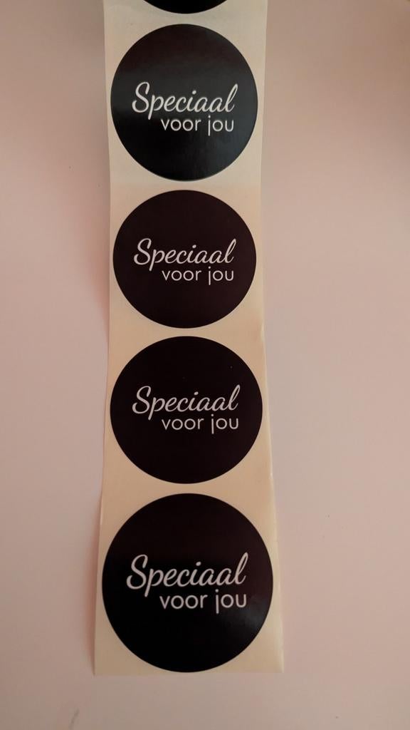 Stickers "speciaal voor jou", Ophalen of Verzenden, Nieuw