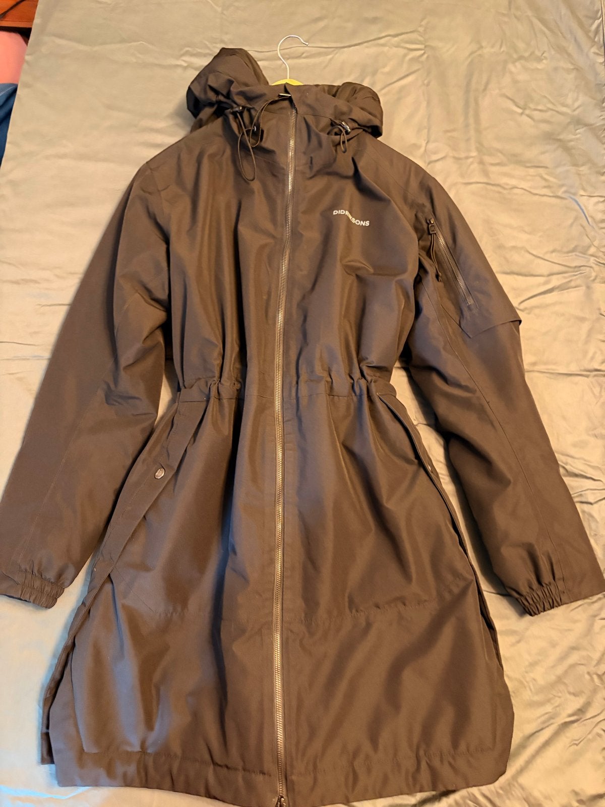 Didriksons 100% Waterdichte Parka - Maat 42 (L), Ophalen of Verzenden, Zo goed als nieuw, Maat 42/44 (L), Zwart