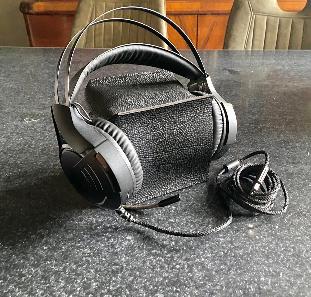 Medion ERAZER Gaming Headset – Over-ear met Microfoon zwart, Ophalen of Verzenden, Nieuw, Over oor (circumaural), Overige merken