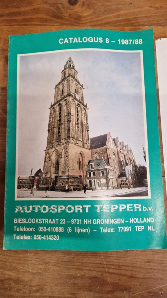 Tepper autosport catalogus 1987/88 uniek! Groningen, Ophalen of Verzenden, Gelezen, Algemeen