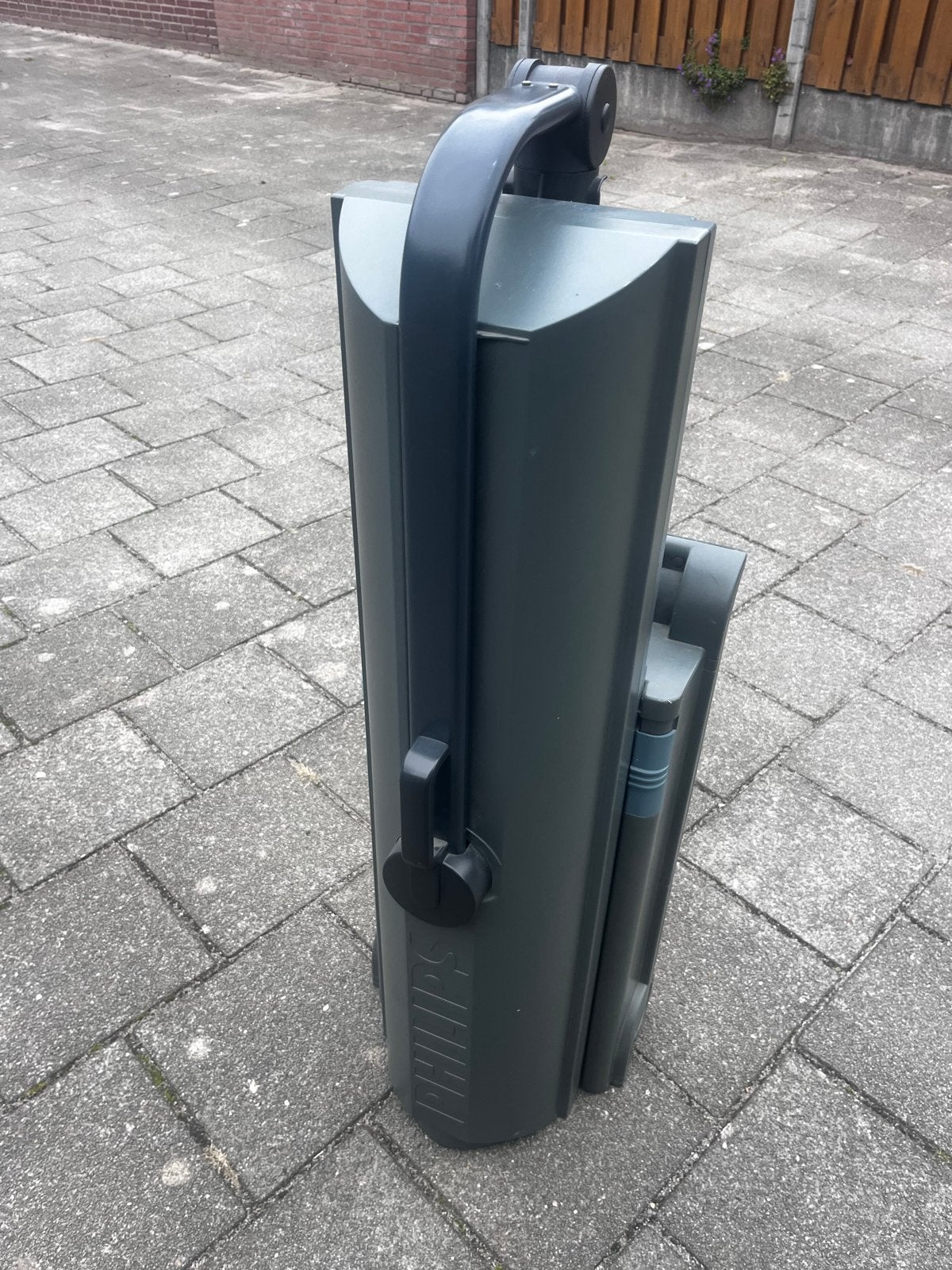 Philips opvouwbare zonnebank - Compact en handig, Ophalen, Gebruikt, Zonnebank enkelzijdig, Minder dan 10 lampen