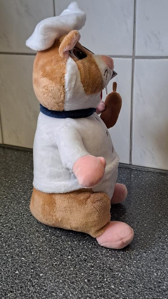 AH hamster knuffel kok nieuw, Albert Heijn, Onbekend, Ophalen of Verzenden, Onbekend