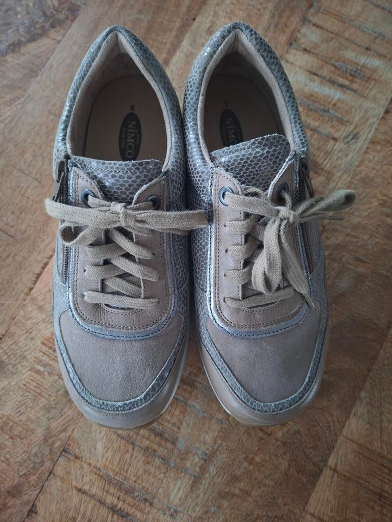 Nieuwe Nimco damesschoenen maat 39, Ophalen, Bruin, Overige typen, Nieuw