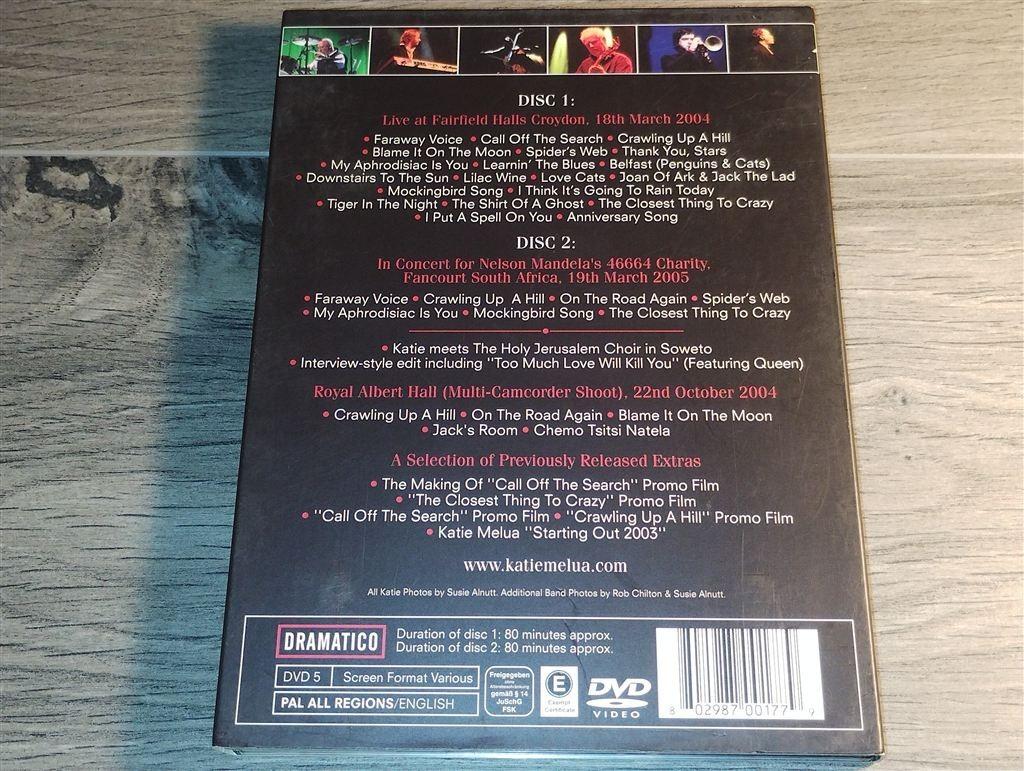 Katie Melua - On The Road Again [2 DVD], Alle leeftijden, Ophalen of Verzenden, Zo goed als nieuw