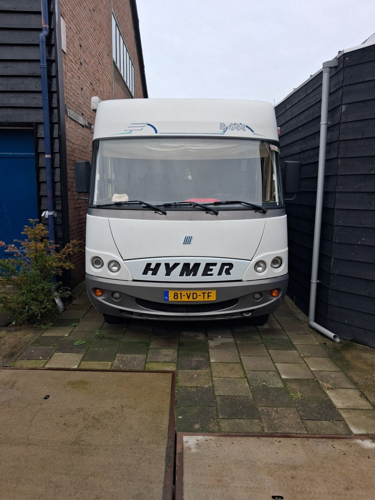 Hymer 644  6 persoons met dak airco en XXL garage, Caravans en Kamperen, Integraal, Ringverwarming, Fiat, Hymer