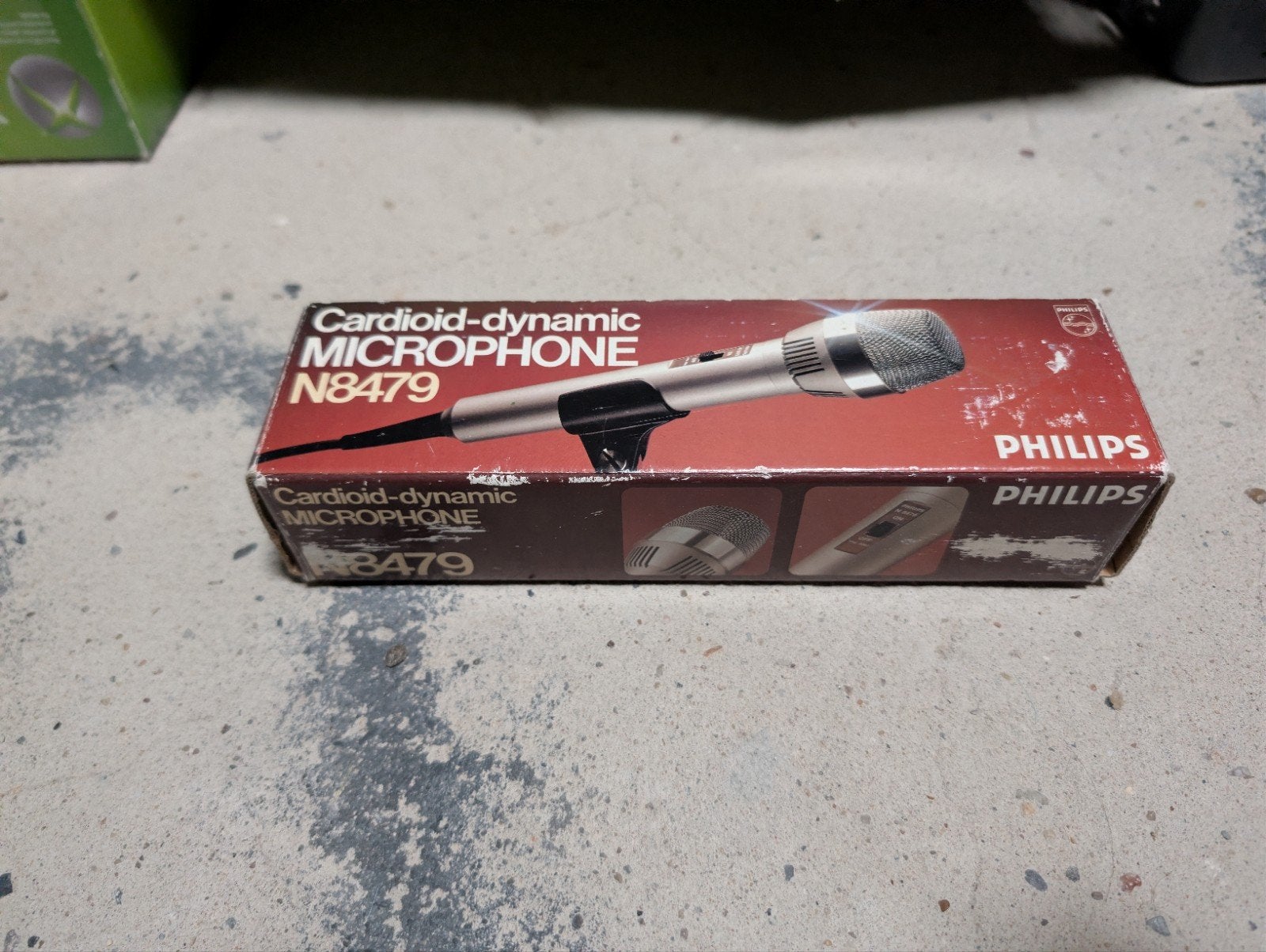 Philips N8479 Cardioid-dynamic microphone, Ophalen of Verzenden, Gebruikt, Overige typen