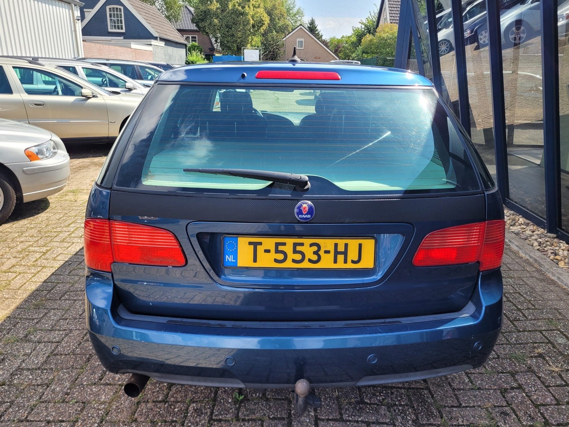 Saab 9-5 Estate 2.3 Turbo Aero APK 02-2027, Zwart, 4 cilinders, 2290 cc, Blauw