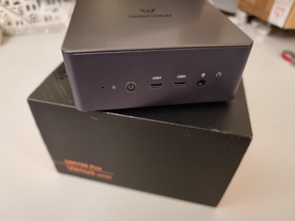 Ryzen 9 mini pc, Computers en Software, Desktop Pc's, Ophalen, Minisforum, 32 GB, Zo goed als nieuw