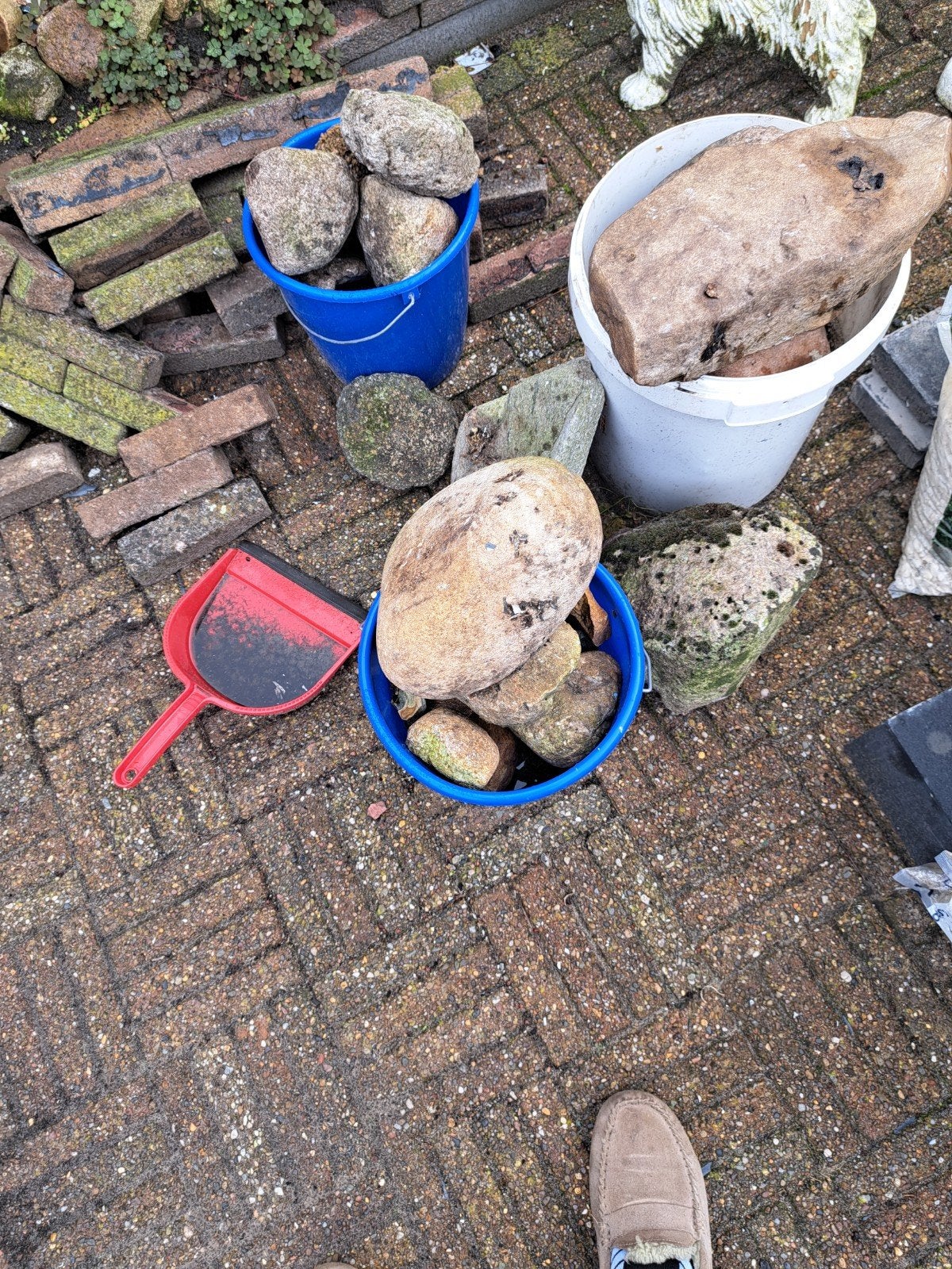 gratis veldkei, Tuin en Terras, Ophalen