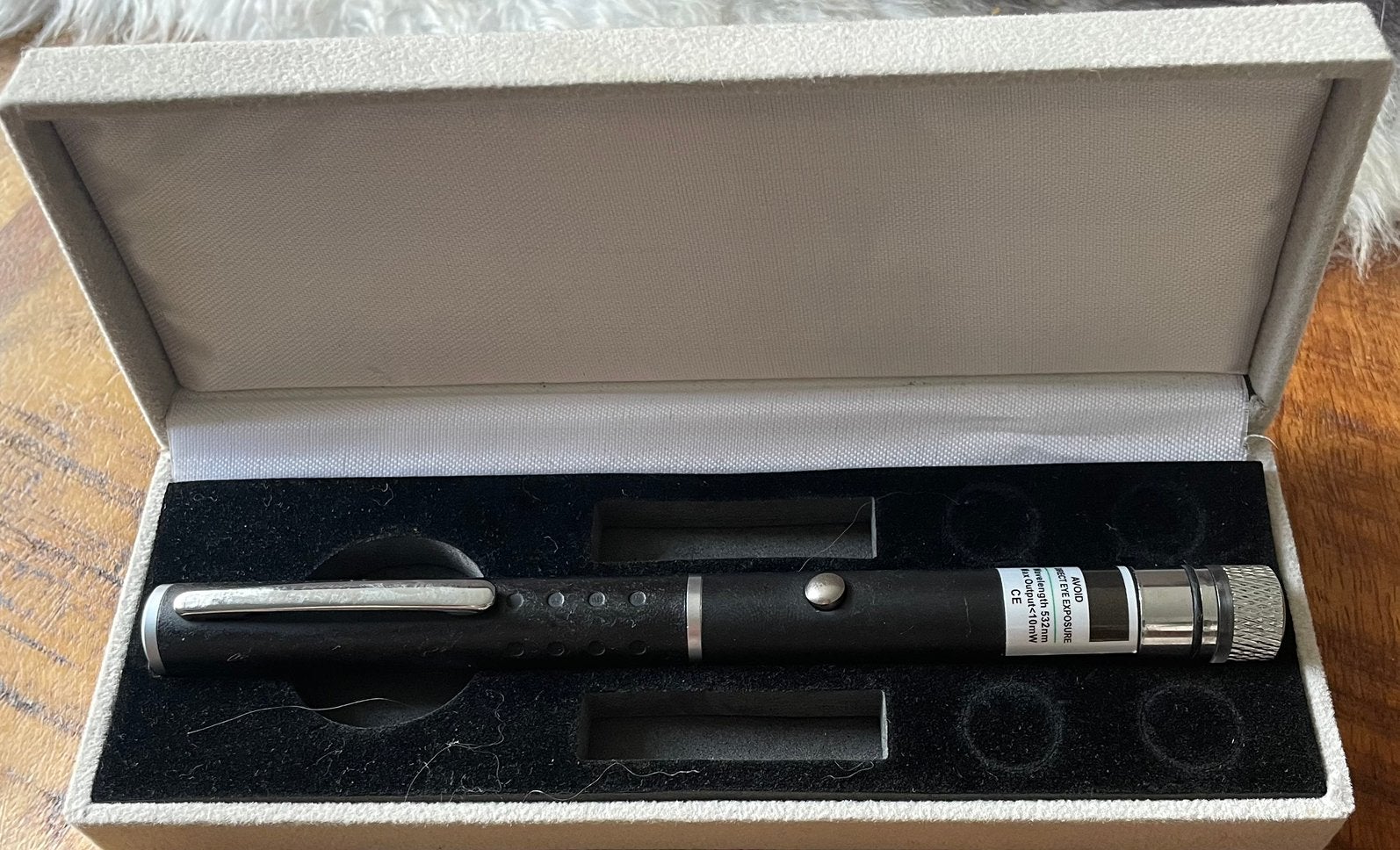 Laserpen, Ophalen of Verzenden, Zo goed als nieuw, Batterij