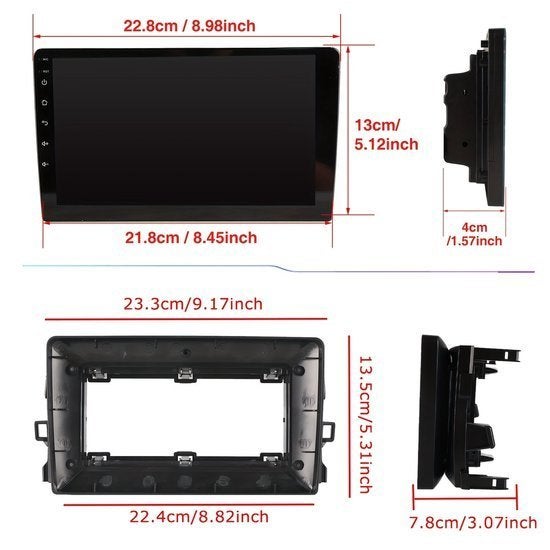 Autoradio Toyota Auris E150 – 2-DIN Multimedia Speler, Corvance B.V., Verzenden, Nieuw, Corvancebol@gmail.com