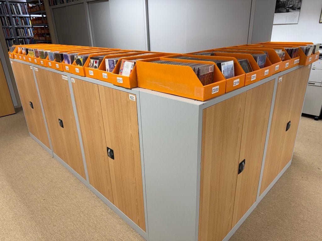 Partij van plm. 1000 CD's, Cd's en Dvd's, Cd's | Overige Cd's, Ophalen, Zo goed als nieuw