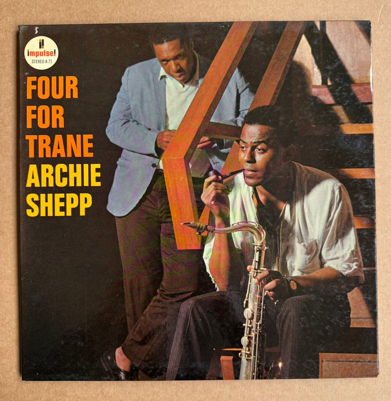 Archie Shepp – Four For Trane - US stereo persing 1965, LP, Gebruikt, Ophalen of Verzenden, 12 inch