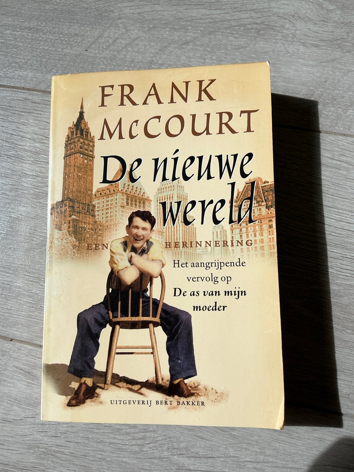 Frank McCourt - De nieuwe wereld, Ophalen of Verzenden, Gelezen, Amerika