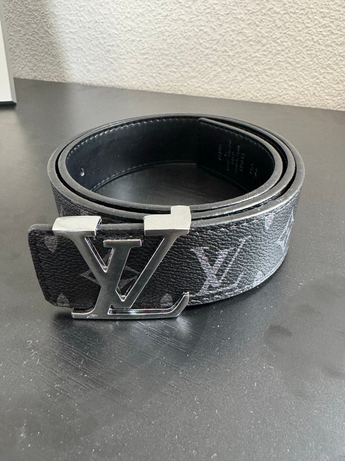 ‼️ €29,99 ‼️ Louis Vuitton Riem Zwart Monogram, Verzenden, Nieuw, 105 tot 115 cm, Riem of Ceintuur