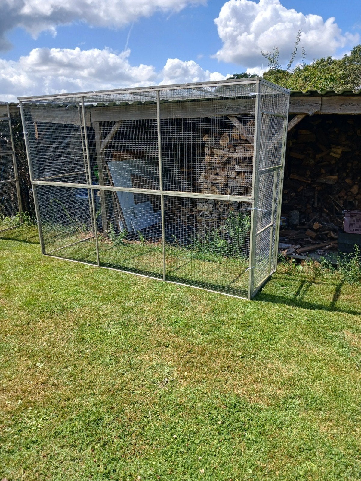 aluminium  voliere kattenren, Dieren en Toebehoren, Vogels | Hokken en Kooien, Ophalen, Aluminium, Volière