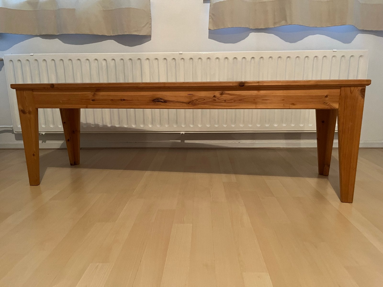 IKEA Nornas bankje - Houten bankje, Ophalen, Gebruikt, Bruin, Hout