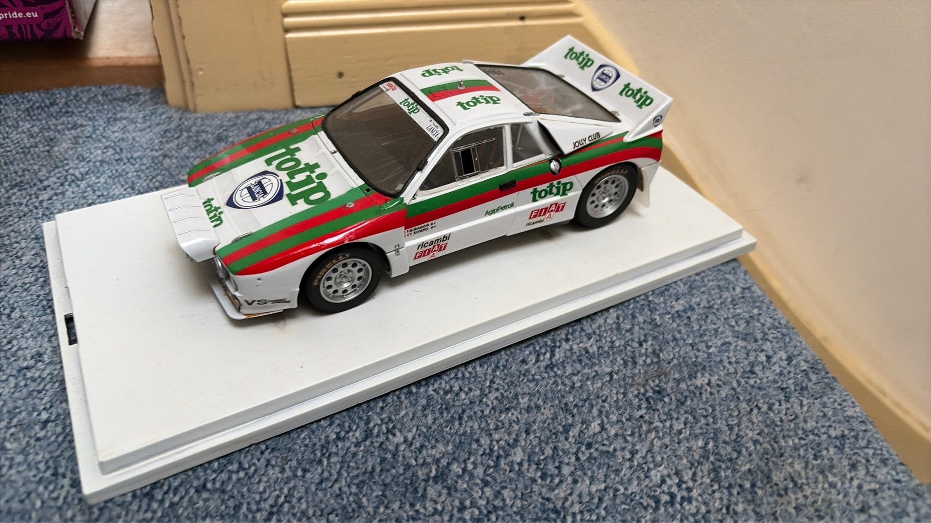 Lancia 037 1:18, Ophalen of Verzenden, Zo goed als nieuw, Auto, Overige merken