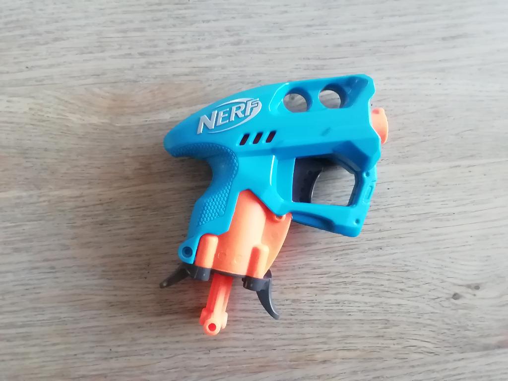 NERF Nano Fire, Ophalen of Verzenden, Zo goed als nieuw