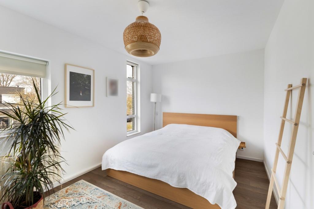 Ikea Malm kingsize bed met lades en Lönset lattenbodem, Ophalen, Gebruikt, Overige kleuren, Tweepersoons