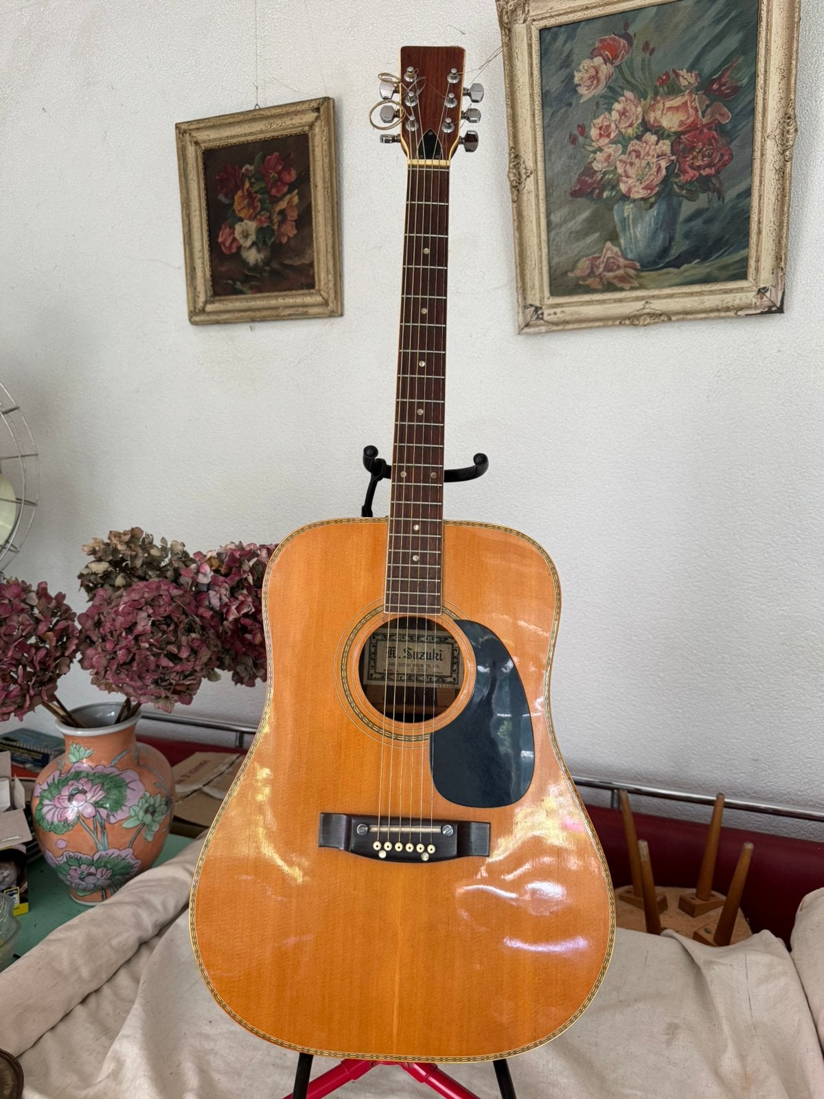 Kiso-Suzuki Gitaar, D35R, Ophalen of Verzenden, Gebruikt, Klassieke of Spaanse gitaar