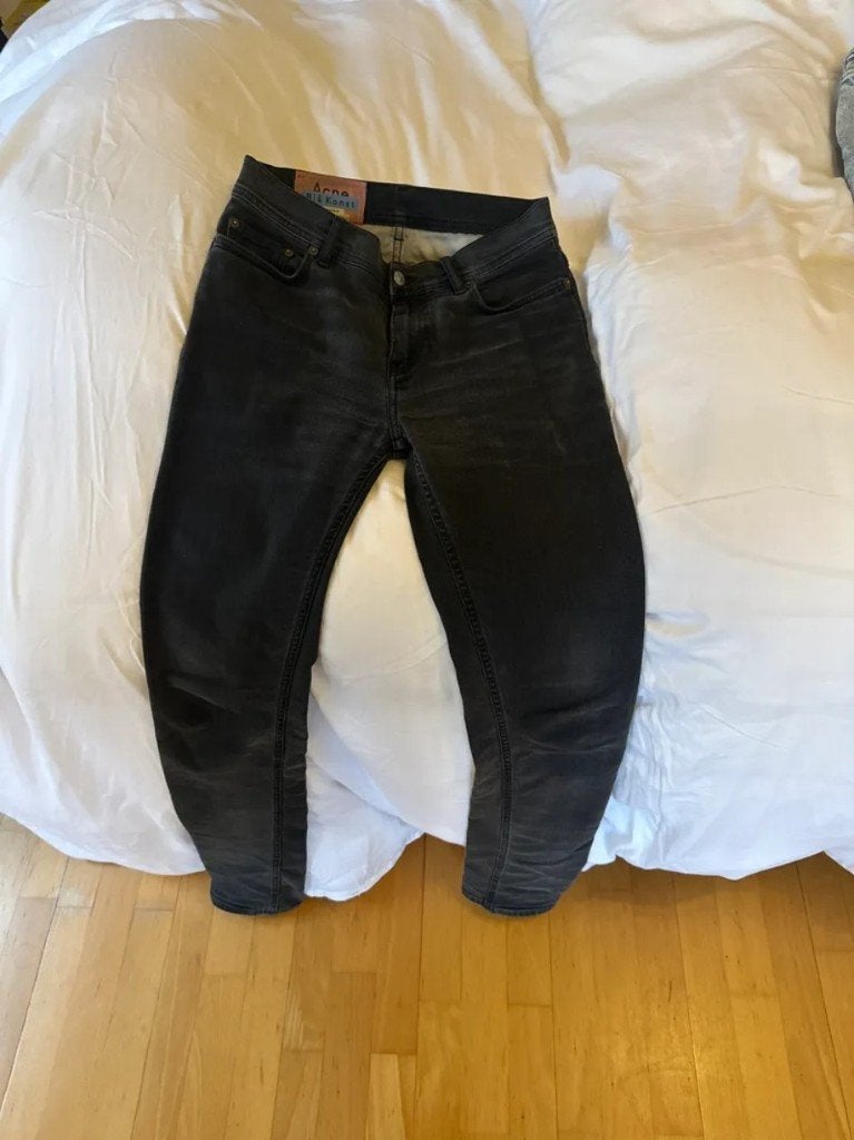 Acne Studios Blå Konst Skinny Jeans Schwarz W28 L32, Kleding | Dames, Spijkerbroeken en Jeans, Acne Studios, Verzenden, Zwart