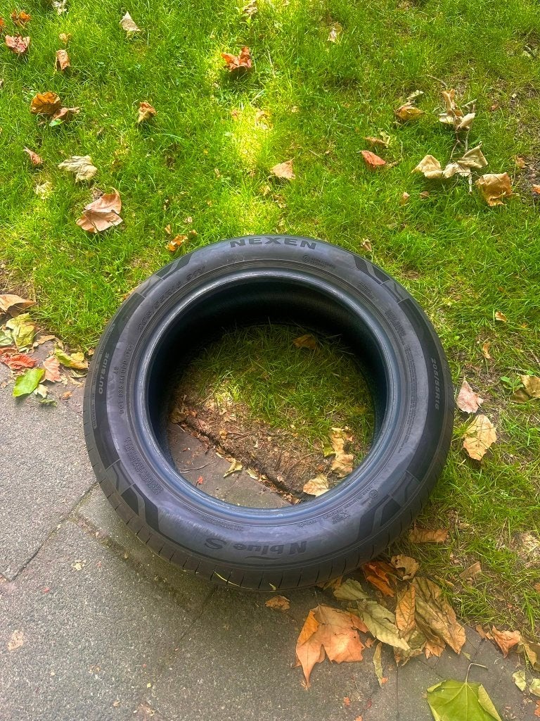 4x Nexen N’Blue S zomerbanden 205/55 R16 91V, Auto-onderdelen, Banden en Velgen, Ophalen, Gebruikt, 16 inch, 205 mm