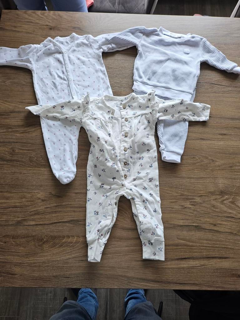 Baby pyjama's maat 62 feetje prenatal, Ophalen of Verzenden