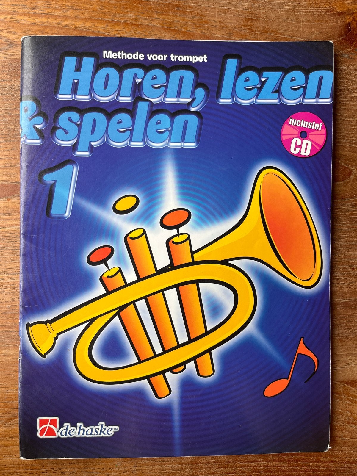 Horen, Lezen & Spelen 1 - Trompet (incl. CD), Gebruikt, Overige genres, Les of Cursus, Ophalen of Verzenden