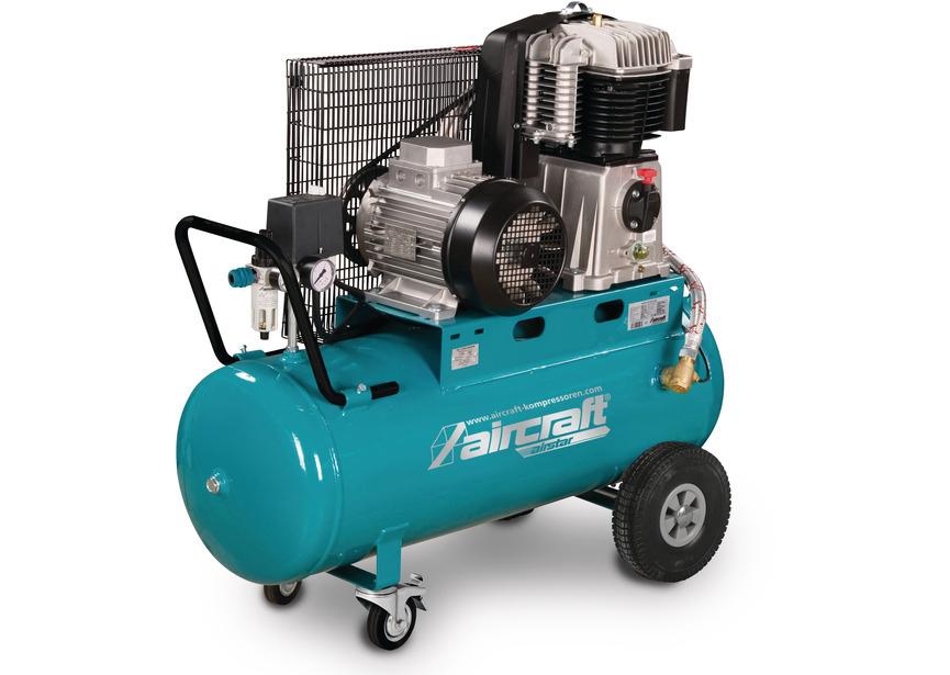 Mobiele compressor riemaandrijving met olie ketel 100 L, Auto diversen, Autogereedschap, Ophalen, Nieuw