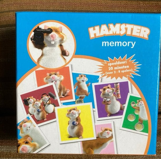Hamster van Albert Heijn Memory spel., Hobby en Vrije tijd, Gezelschapsspellen | Bordspellen, Drie of vier spelers, Ophalen of Verzenden