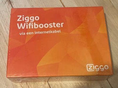 Ziggo Wifibooster via internetkabel - Nieuw in doos, Ophalen of Verzenden, Nieuw