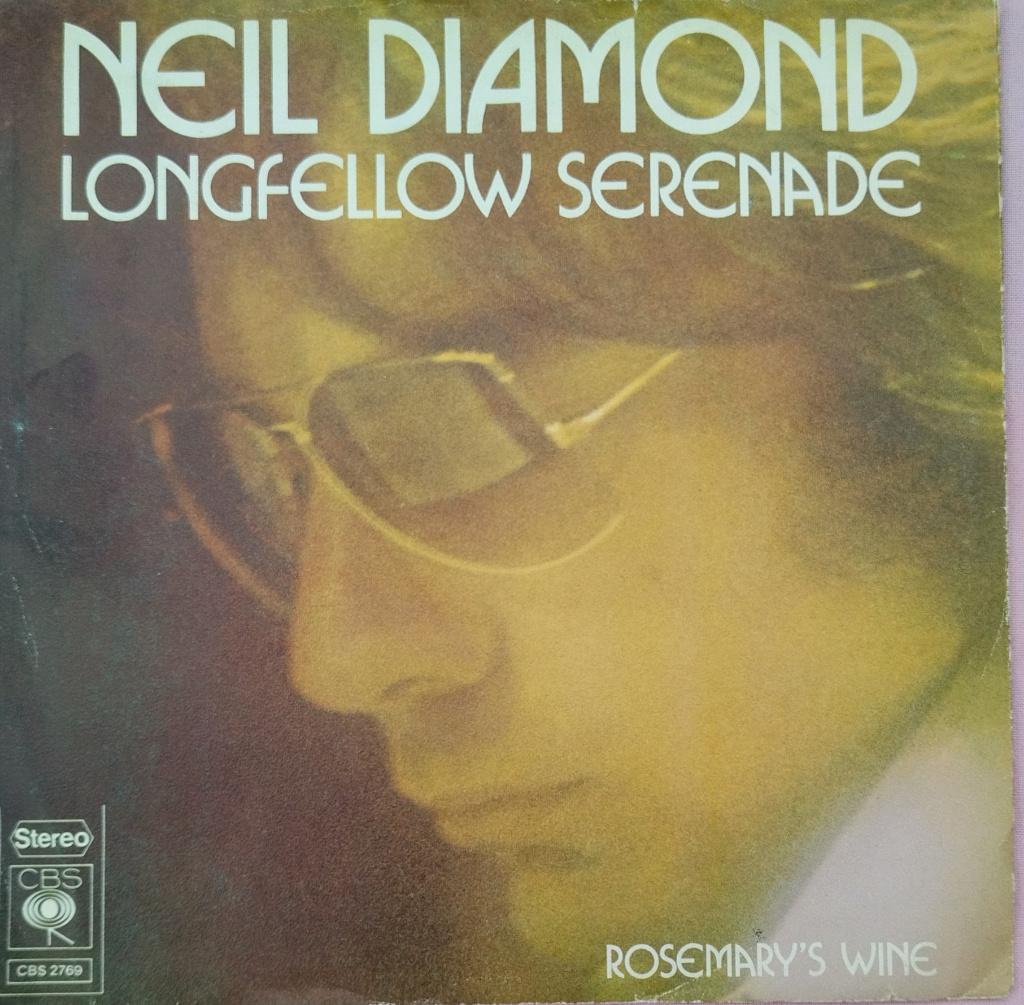 Neil Daimond - Longfellow serenade, Cd's en Dvd's, Vinyl Singles, Zo goed als nieuw, Single, Pop, 7 inch, Verzenden