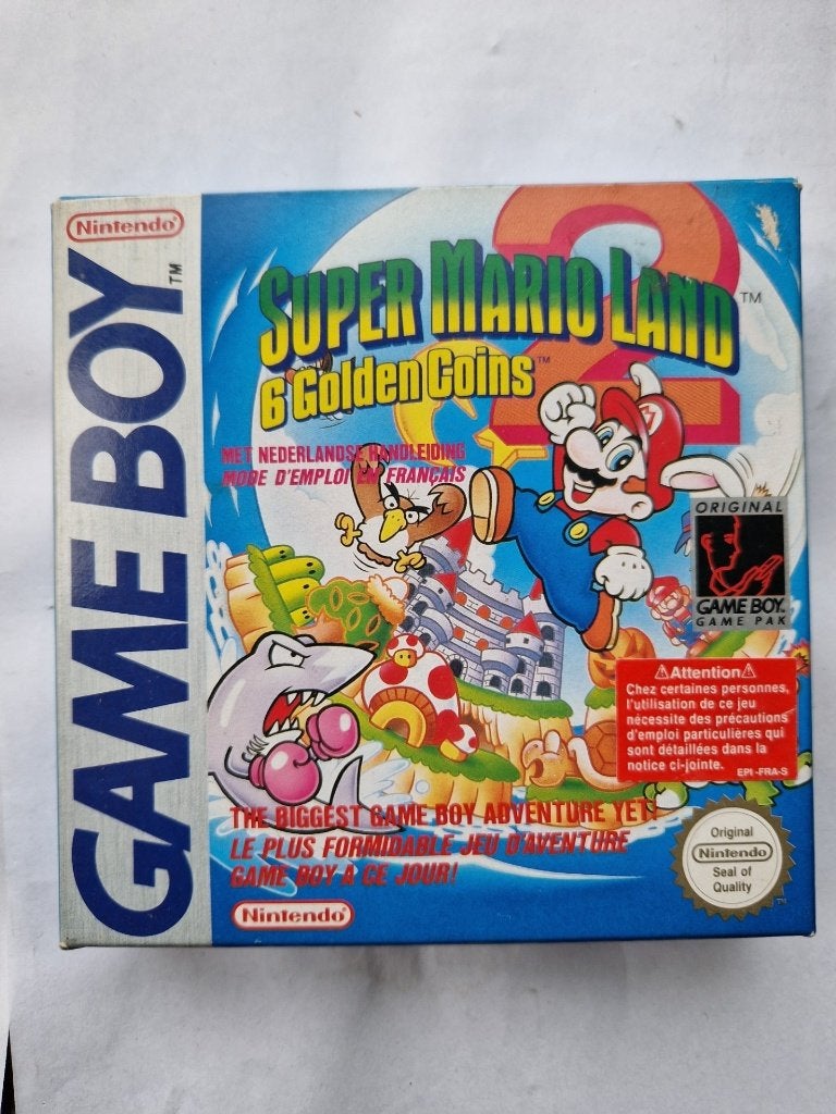 SUPER MARIO LAND 2 6 golden coins, Spelcomputers en Games, Games | Nintendo Game Boy, Gebruikt, 1 speler, Racen en Vliegen, Ophalen of Verzenden