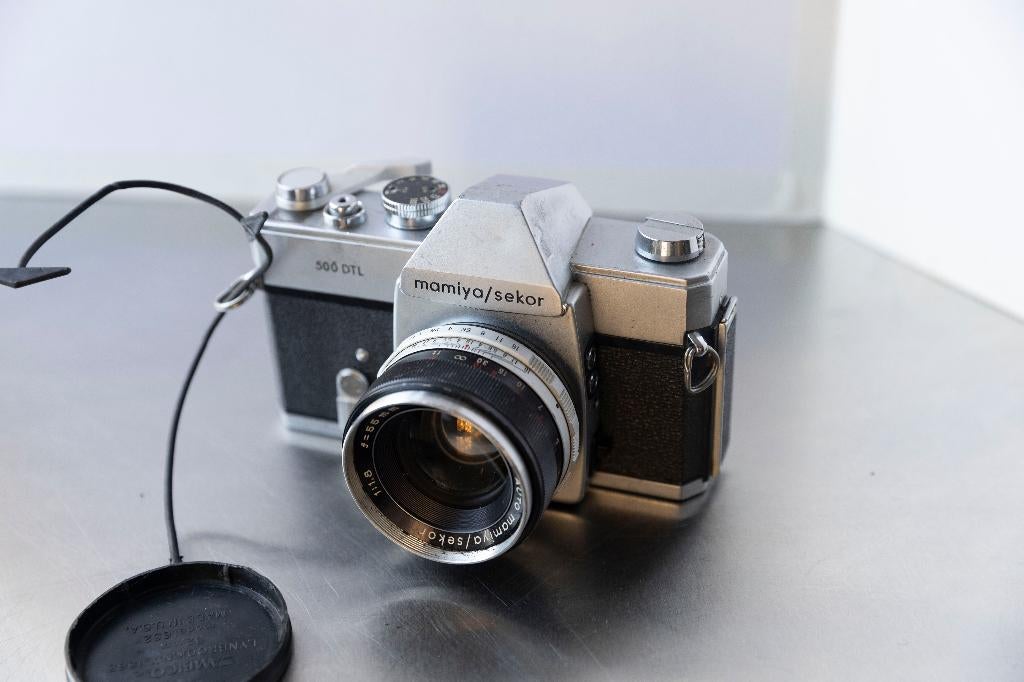 Mamiya Sekor - Vintage camera & lens, Ophalen of Verzenden, Gebruikt, Compact, Overige Merken