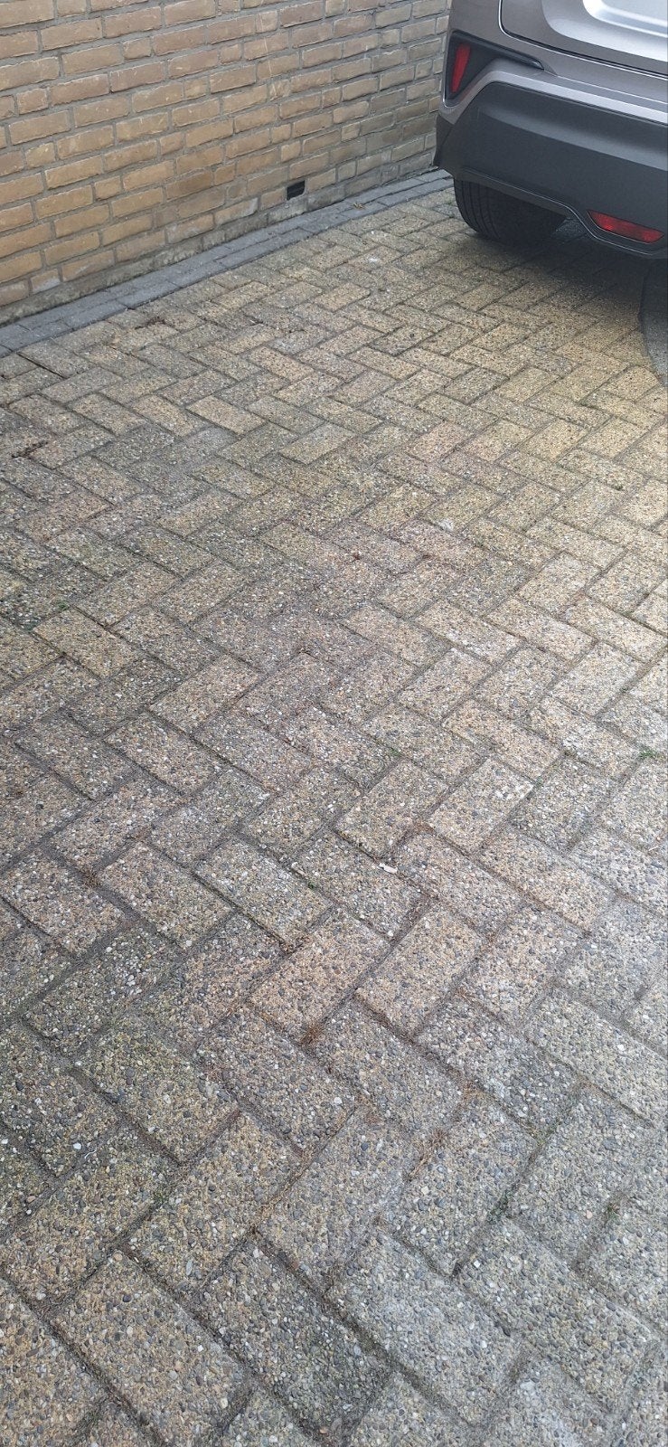 Oprit stenen 20x10 cm, Ophalen, Gebruikt, Beton, Klinkers