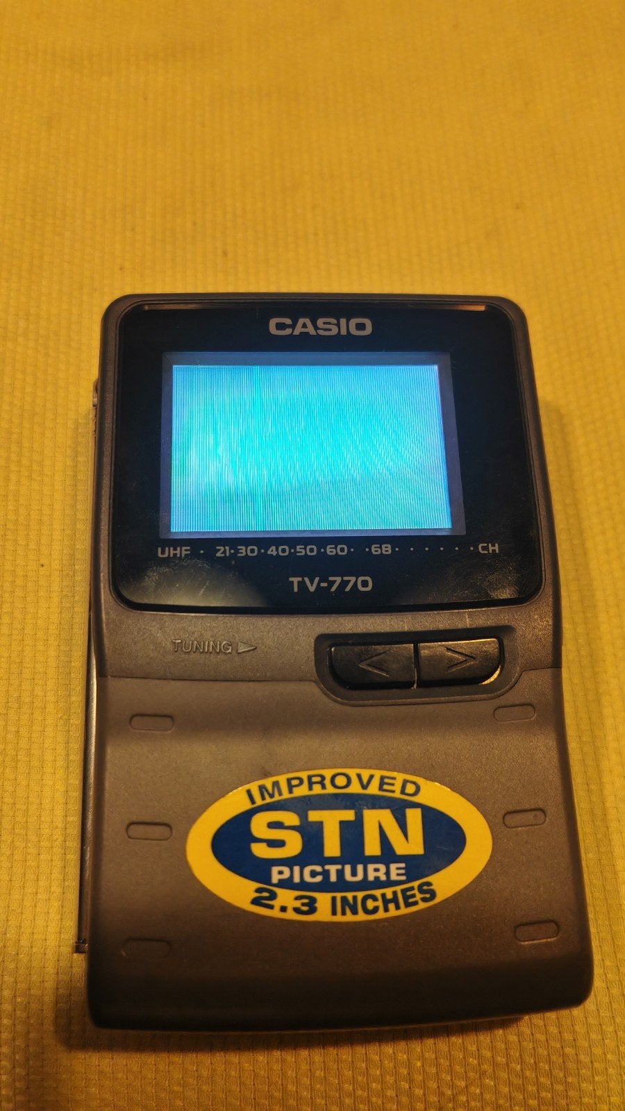 Casio TV-770 Draagbare LCD TV - Goed Werkend, Ophalen of Verzenden, Gebruikt, Minder dan 40 cm, LCD