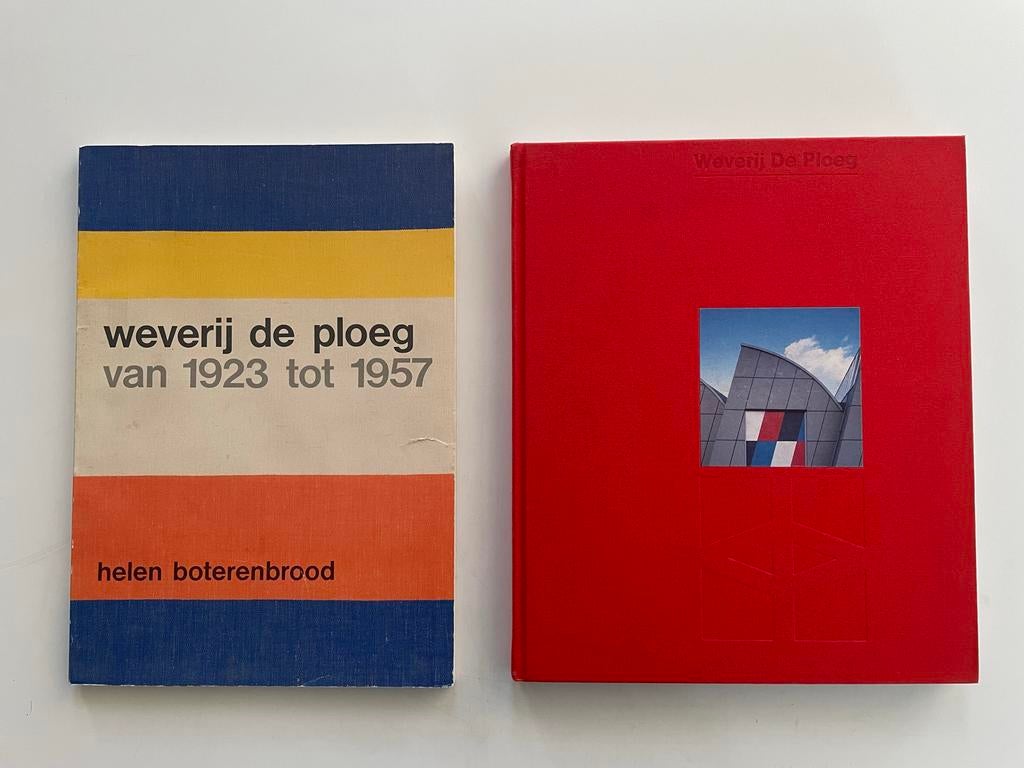 2 boeken over Weverij De Ploeg, Ophalen of Verzenden, Gelezen, Overige onderwerpen