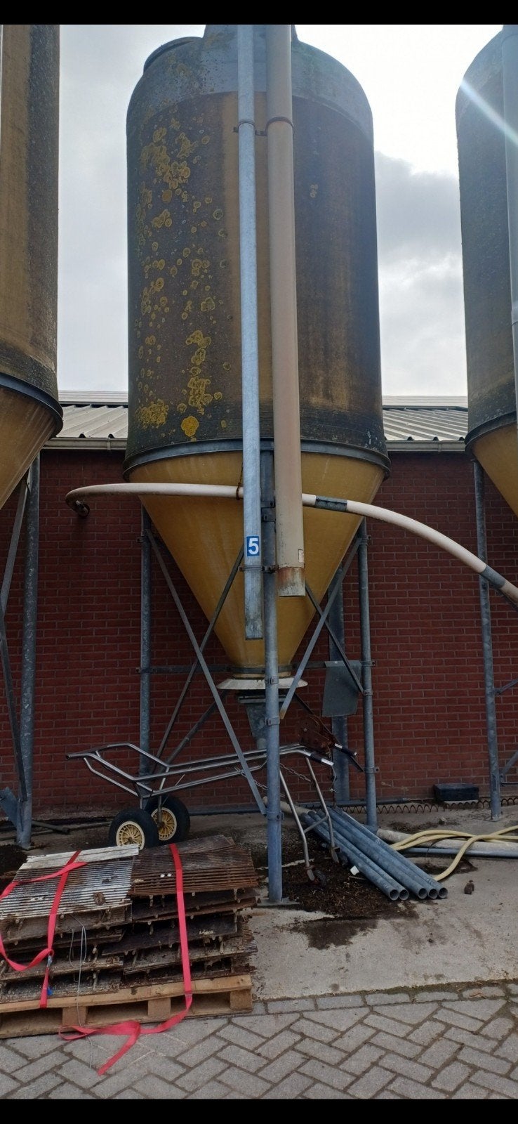 Silo 6 ton, Ophalen, Vee