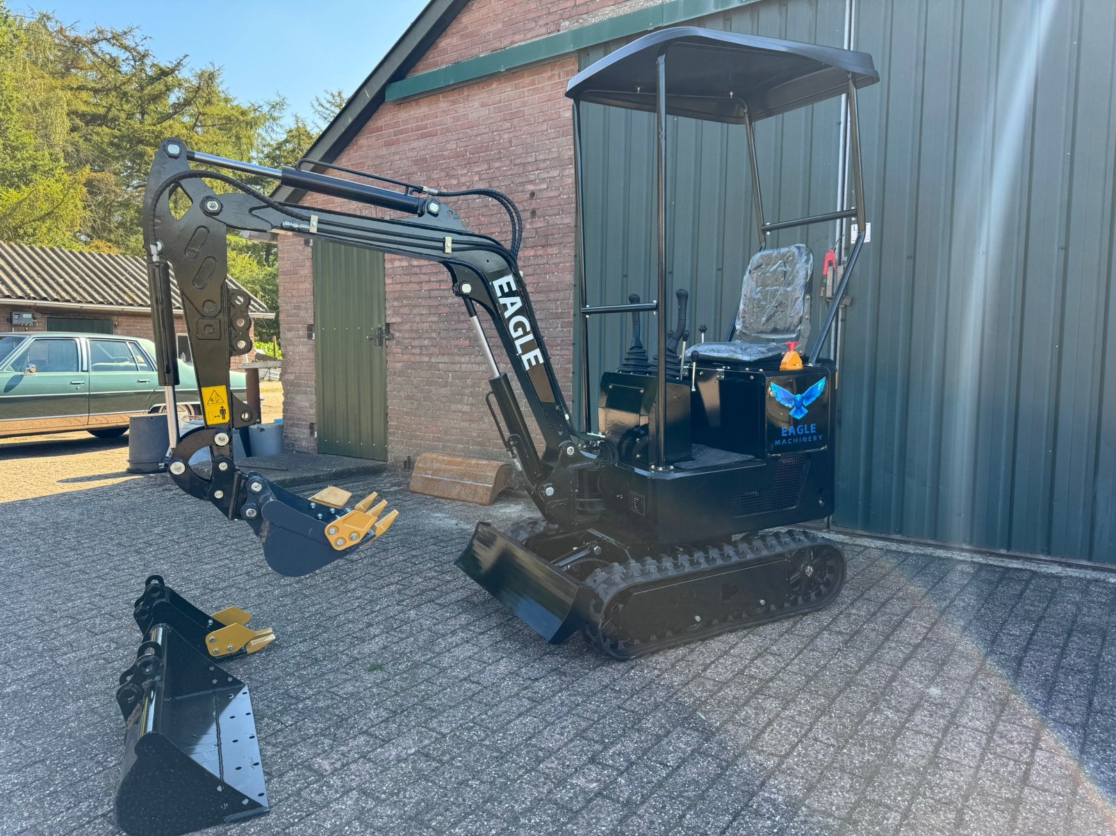 Eagle Minigraver Zwenkgiek! NIEUW!, Ophalen, Overige typen