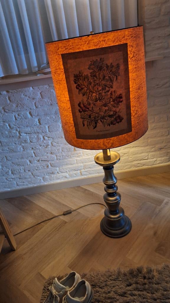 staande schermerlamp, Ophalen, Klassiek, Zo goed als nieuw, Minder dan 100 cm