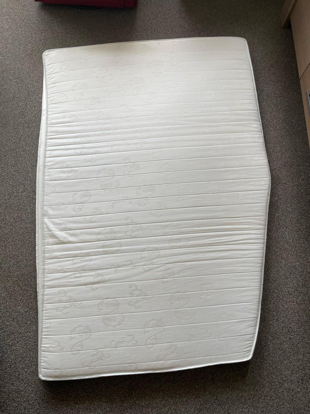 Matras topper frans bed caravan 130x195x6 cm, Caravans en Kamperen, Ophalen, Zo goed als nieuw