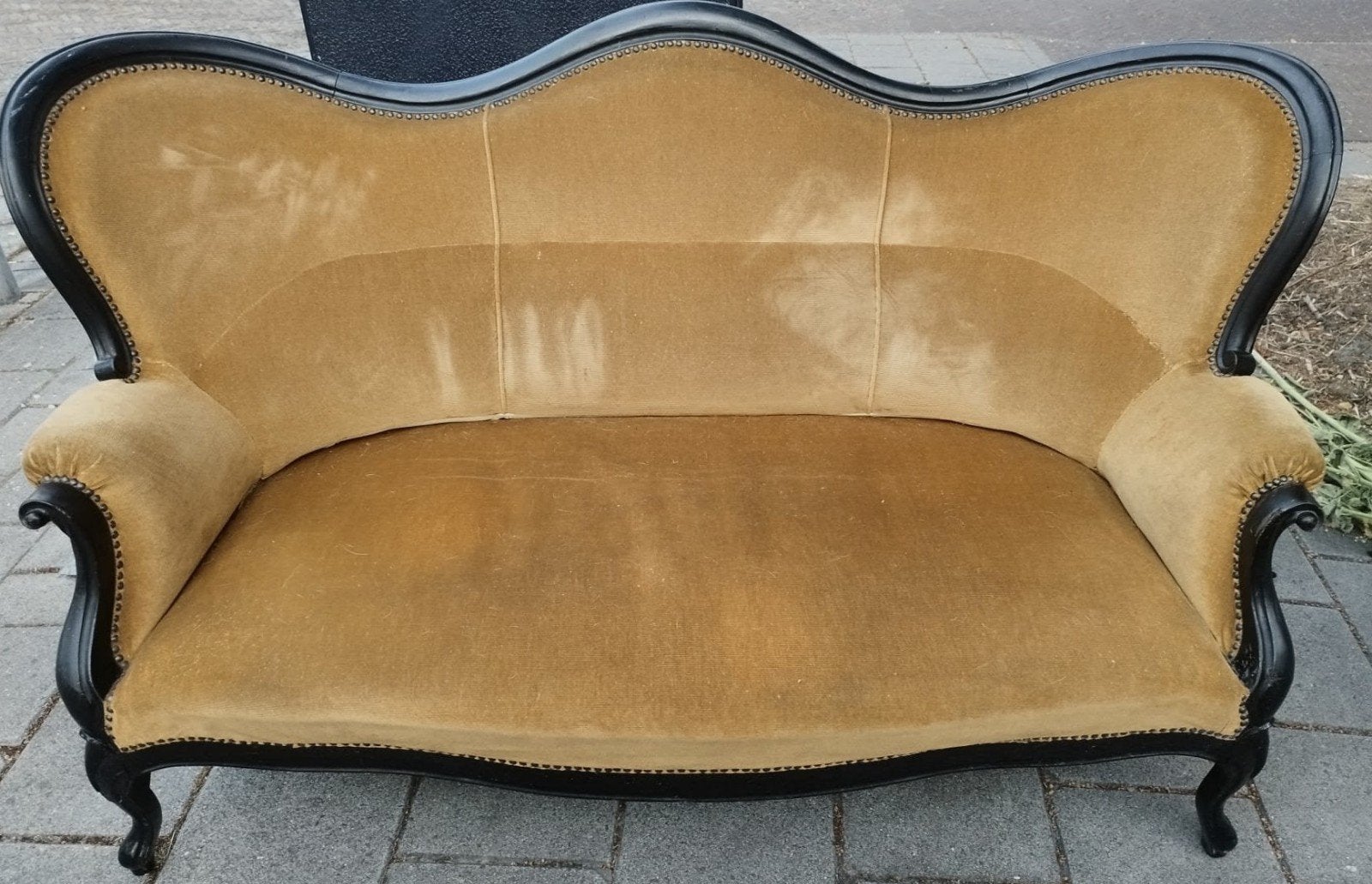 vintage barok sofa bankje, Ophalen